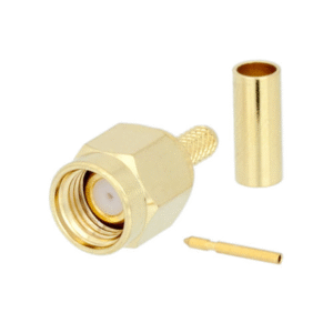 SMA MALE CONN. CRIMP RG174