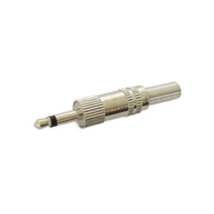 3.5mm MALE JACK CONNECTOR - NICKEL MONO