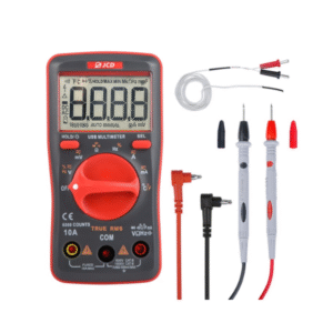 JCD 908S 220V 80W Soldering Iron Kit with 15-in-1 Multimeter Red