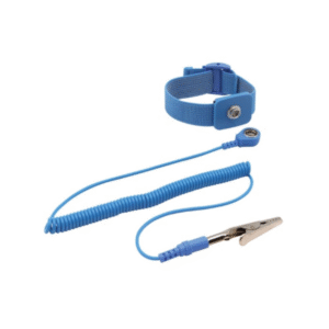 ANTISTATIC ADJUSTABLE ELASTIC WRIST STRAP - BLUE