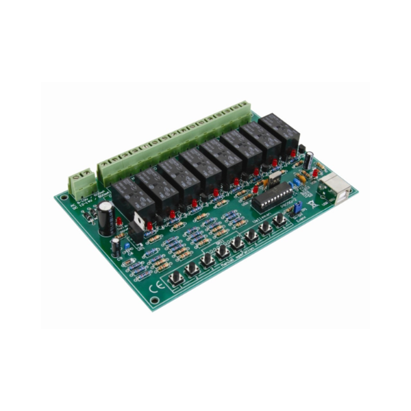 8-CHANNEL USB RELAY CARD