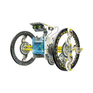 Solar robot kit 14-in-1, build 14 working solar-powered robots, educational STEM construction set, fun science toy for teens and adults, no batteries needed